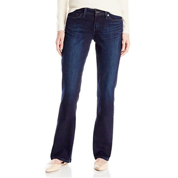 Levi's 529 Curvy Bootcut Jeans Dark Blue Wash Mid Rise Women's Size 8 Waist 29 - Picture 4 of 13